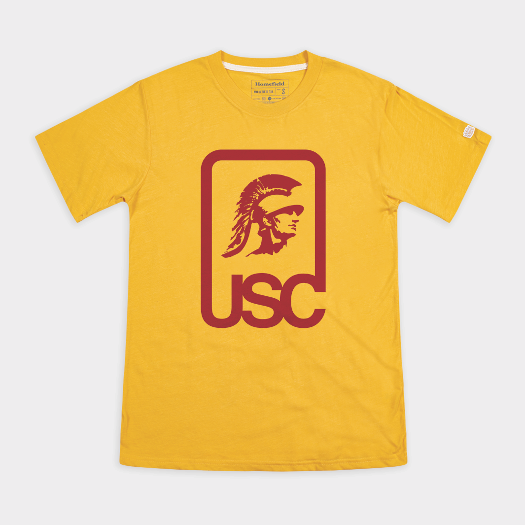 Retro USC Trojan Head Logo Tee Hoodie, Sweatshirt | CoreVibeTees.com