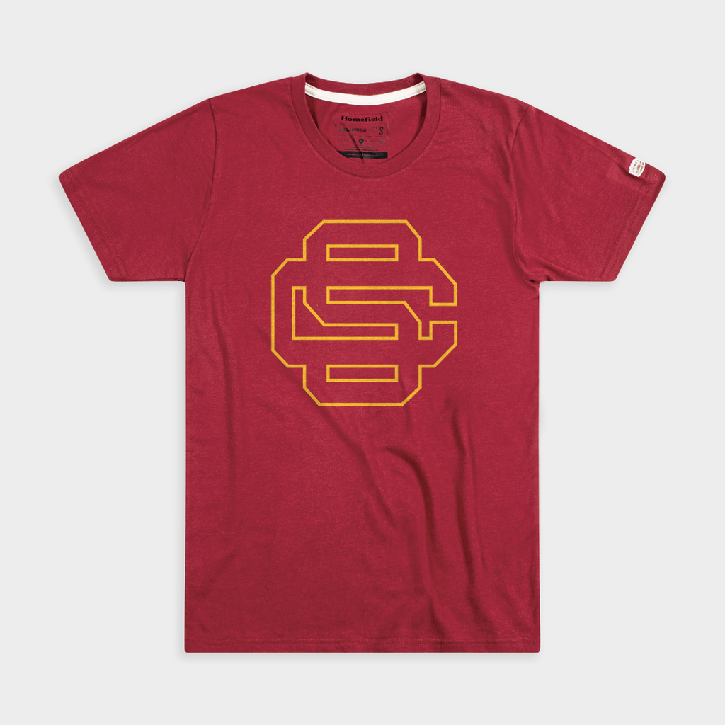 Interlocking SC Trojans Baseball Logo Tee Style001 Hoodie, Sweatshirt | CoreVibeTees.com