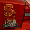 USC Trojans Custom Car Name Badge