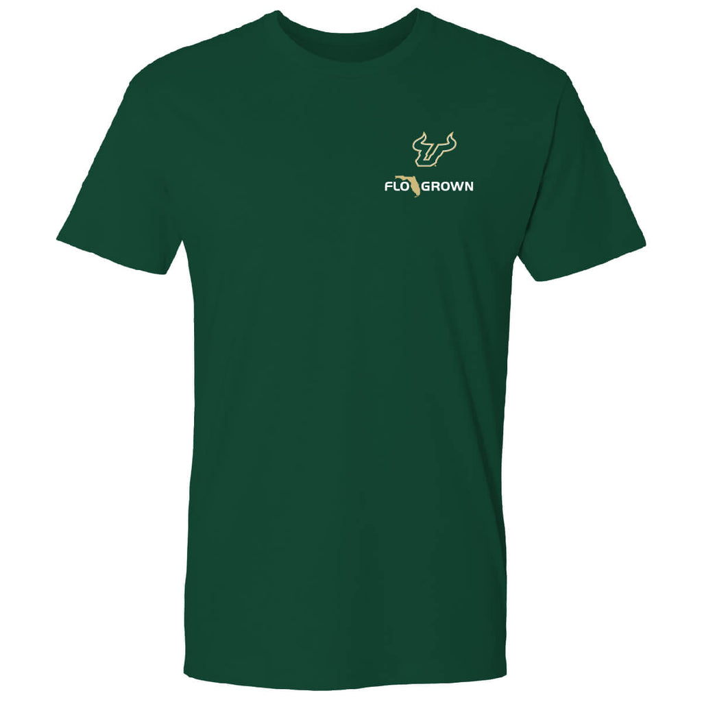 South Florida Bulls Washed Flag Tee Hoodie, Sweatshirt | CoreVibeTees.com (Image 2)