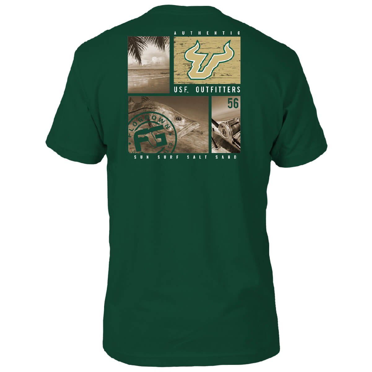 South Florida Bulls Multi Plane Snook Tee Hoodie, Sweatshirt | CoreVibeTees.com (Image 1)