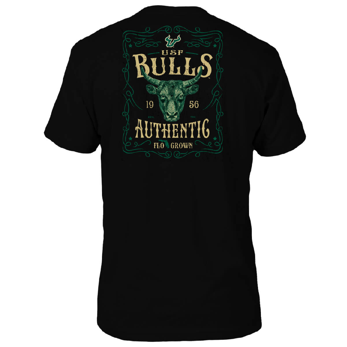 South Florida Bulls Label Tee Hoodie, Sweatshirt | CoreVibeTees.com (Image 1)