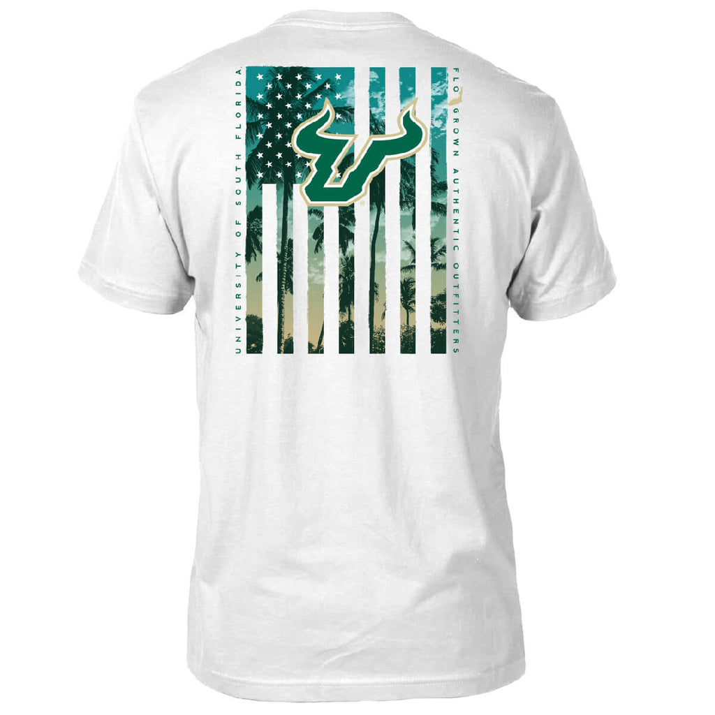 South Florida Bulls Blue Skies Flag Tee Hoodie, Sweatshirt | CoreVibeTees.com (Image 1)