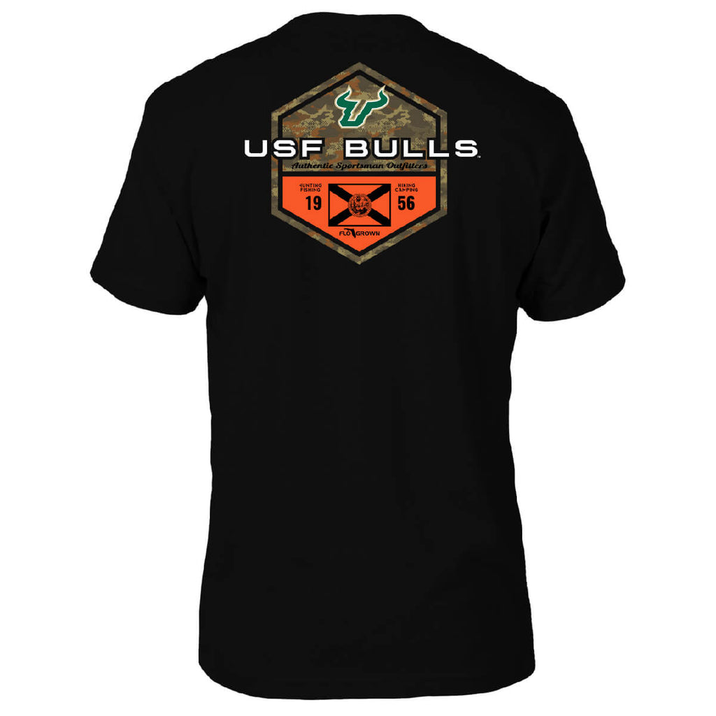 South Florida Bulls Sportsman Badge Tee Hoodie, Sweatshirt | CoreVibeTees.com (Image 1)