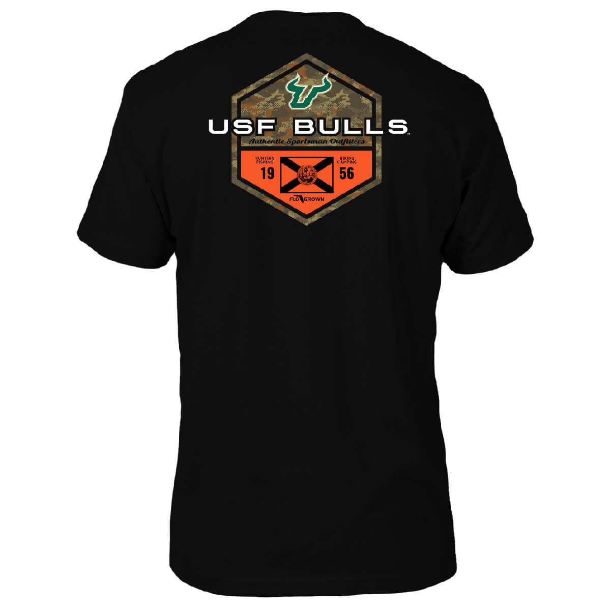 South Florida Bulls Sportsman Badge Tee Hoodie, Sweatshirt | CoreVibeTees.com (Image 1)