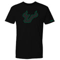 South Florida Bulls Blackout Logo Tee Hoodie, Sweatshirt | CoreVibeTees.com