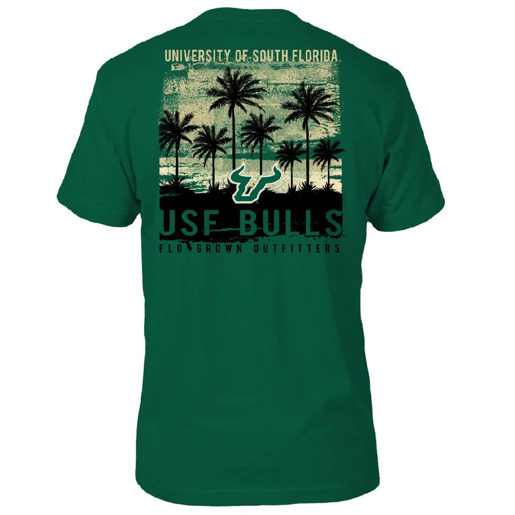 South Florida Bulls Best Coast Sunset Tee Hoodie, Sweatshirt | CoreVibeTees.com (Image 1)