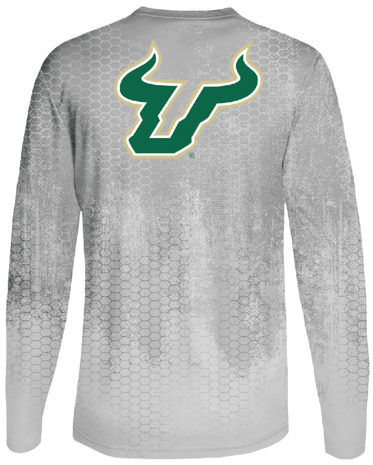 South Florida Bulls Hydro Camo Performance Tee Hoodie, Sweatshirt | CoreVibeTees.com (Image 1)
