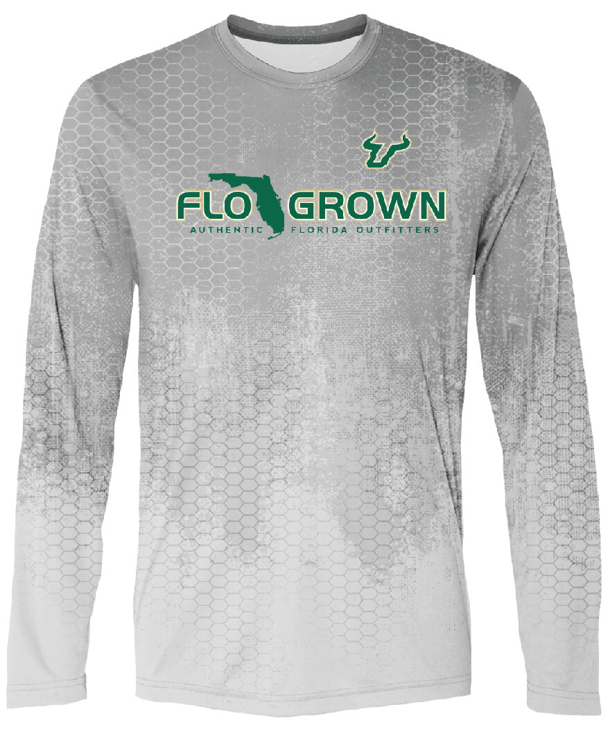 South Florida Bulls Hydro Camo Performance Tee Hoodie, Sweatshirt | CoreVibeTees.com (Image 2)
