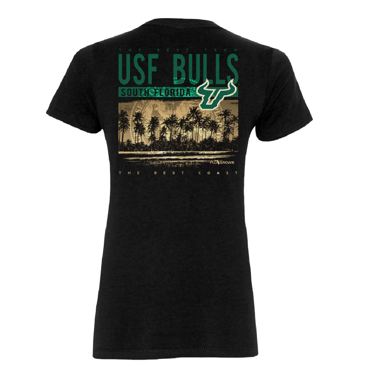 South Florida Bulls Best Beach Women's Tee Hoodie, Sweatshirt | CoreVibeTees.com (Image 1)