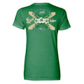 South Florida Bulls Hibiscus Flag Fitted Women's Tee Hoodie, Sweatshirt | CoreVibeTees.com (Image 1)