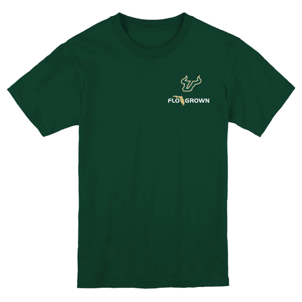 South Florida Bulls Washed Flag Youth Tee Hoodie, Sweatshirt | CoreVibeTees.com (Image 2)