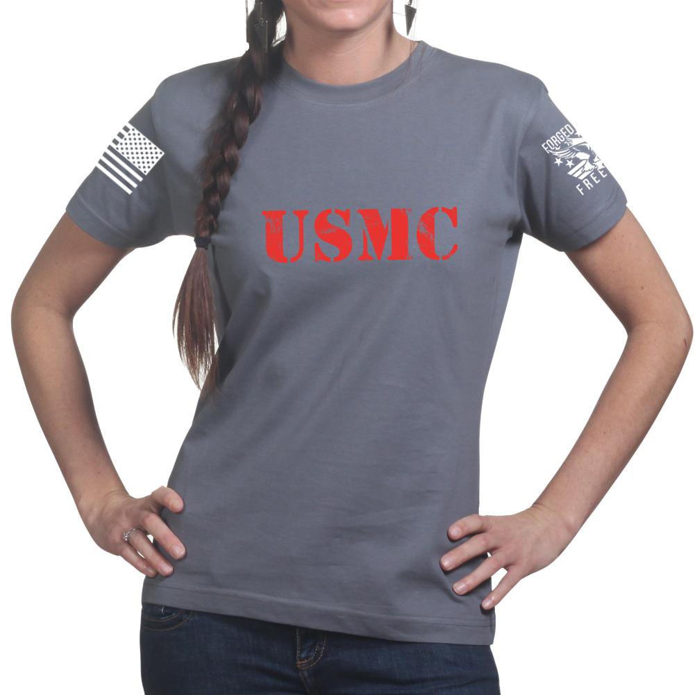 USMC Ladies T-shirt Style001 Hoodie, Sweatshirt | CoreVibeTees.com (Image 2)