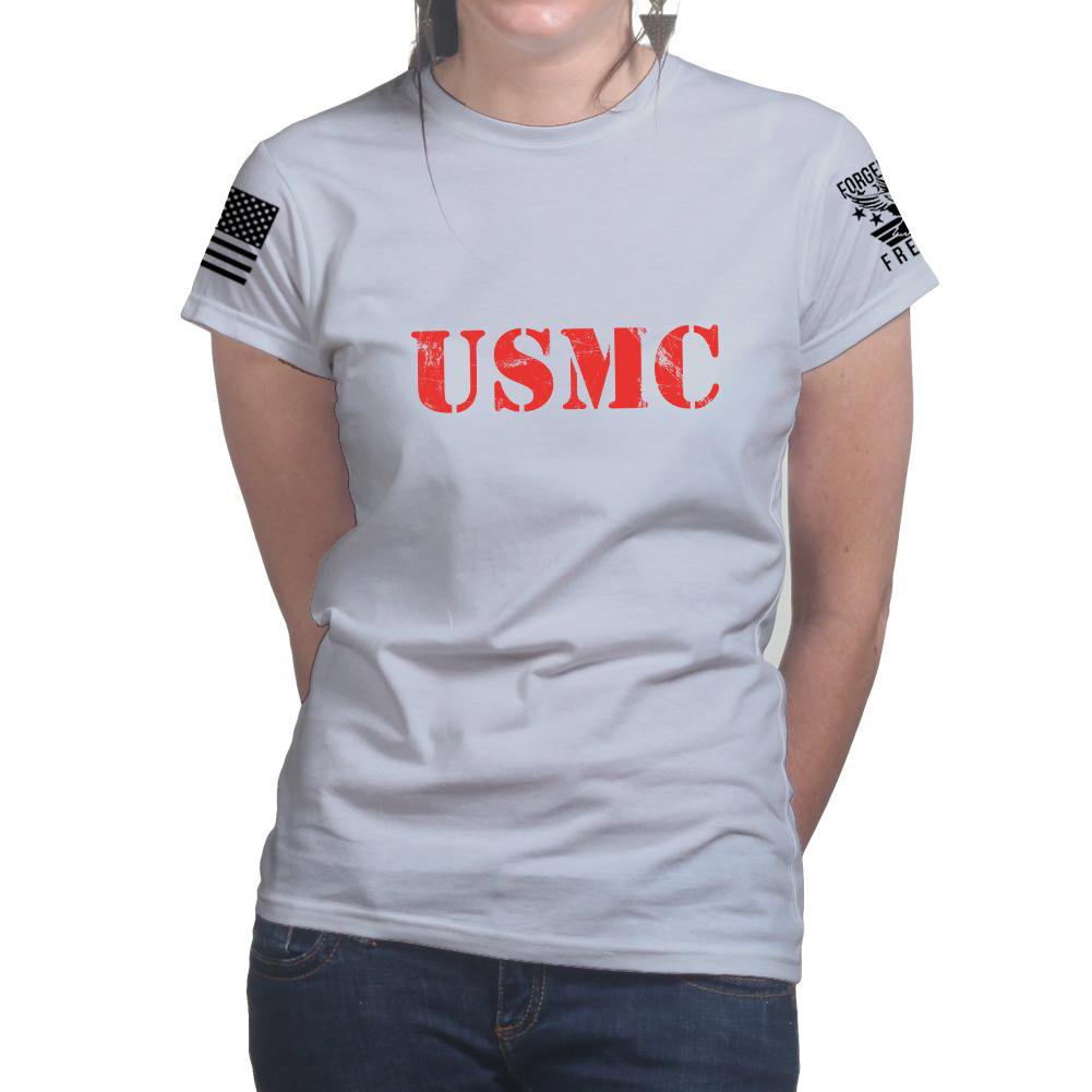 USMC Ladies T-shirt Style001 Hoodie, Sweatshirt | CoreVibeTees.com (Image 4)