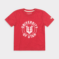 Utah Vintage Logo Youth Tee Style001 Hoodie, Sweatshirt | CoreVibeTees.com