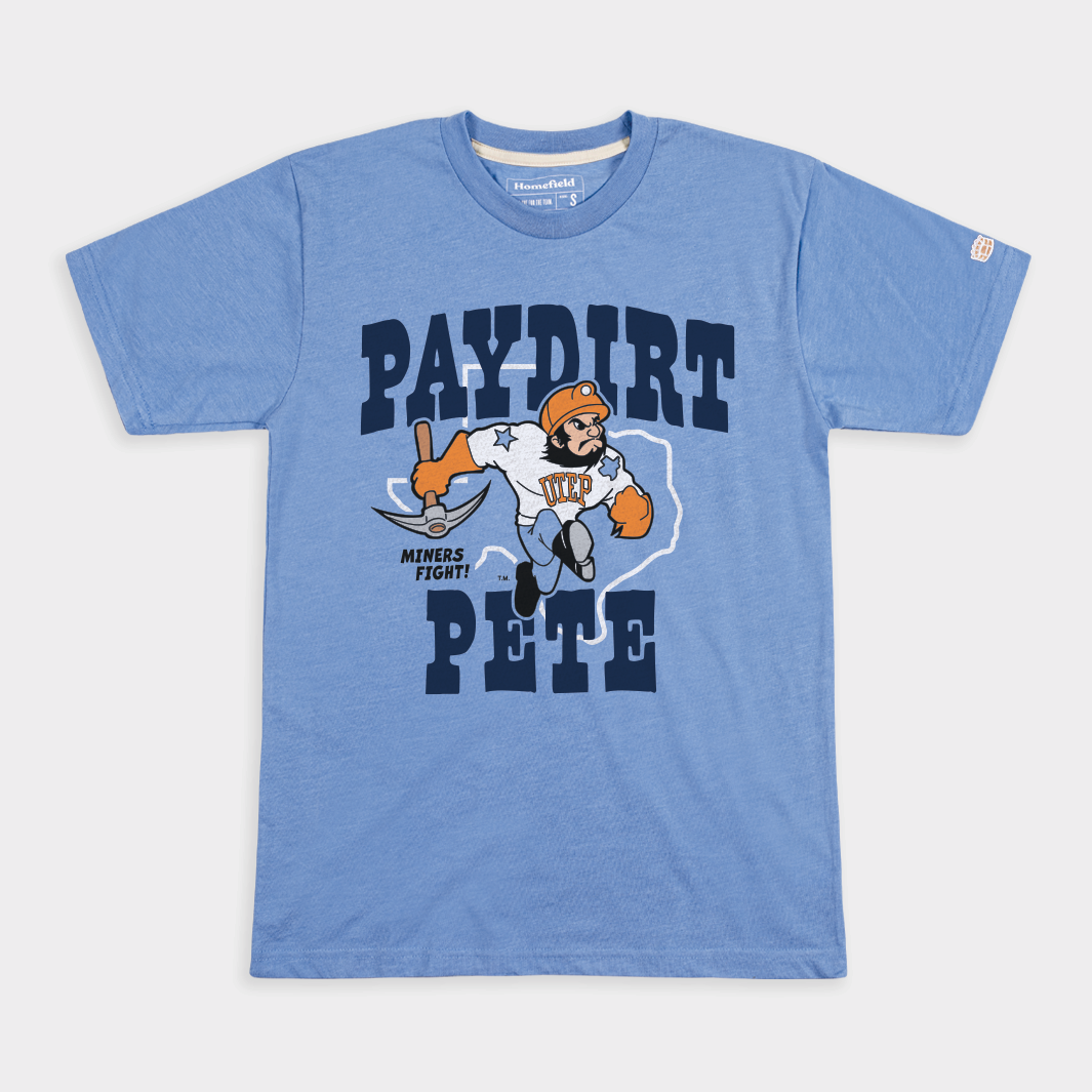 UTEP Miners Paydirt Pete Tee Style001 Hoodie, Sweatshirt | CoreVibeTees.com (Image 1)