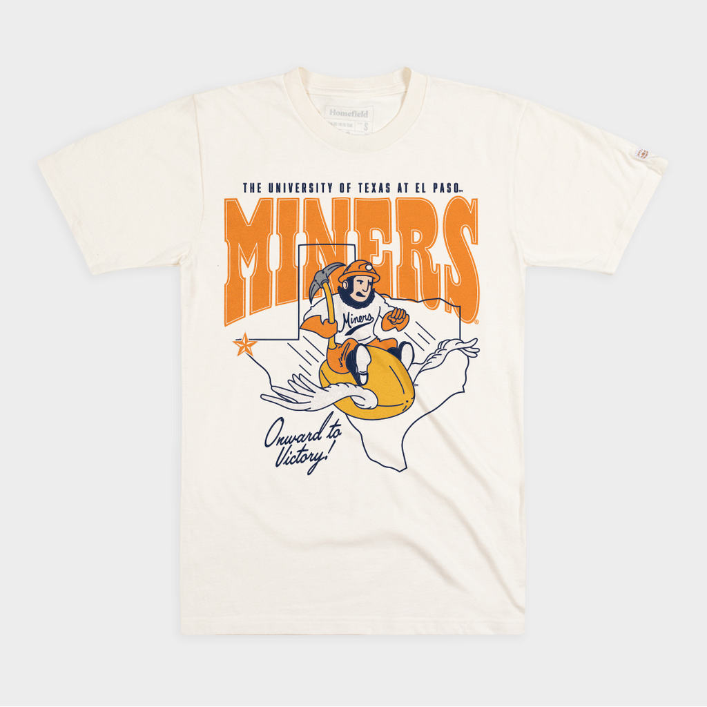 UTEP Football Vintage Flying Paydirt Pete Tee Style001 Hoodie, Sweatshirt | CoreVibeTees.com (Image 1)