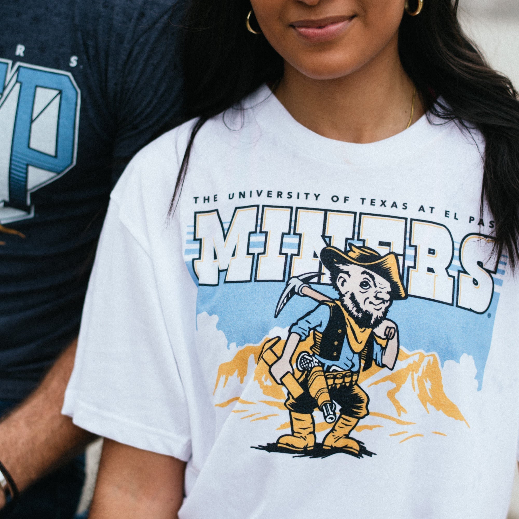 UTEP Miners Vintage Illustration Tee Style001 Hoodie, Sweatshirt | CoreVibeTees.com (Image 2)