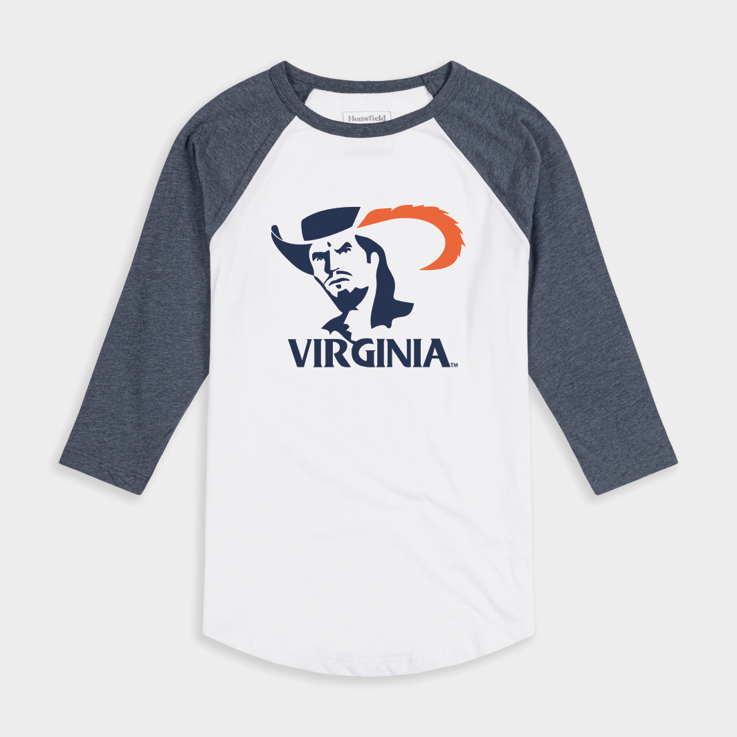 Retro ‚ÄúSerious Cavalier‚Äù Virginia Logo Baseball Tee Style001 Hoodie, Sweatshirt | CoreVibeTees.com
