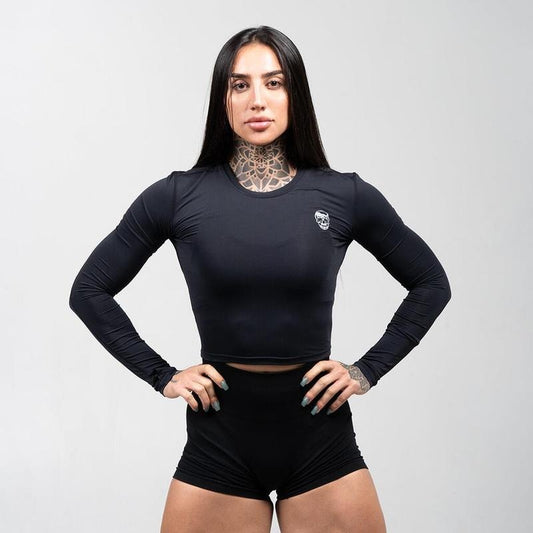 Ultra-Soft Gymreapers Women's Performance Long Sleeve Slim Fit Shirt for Summer Sports