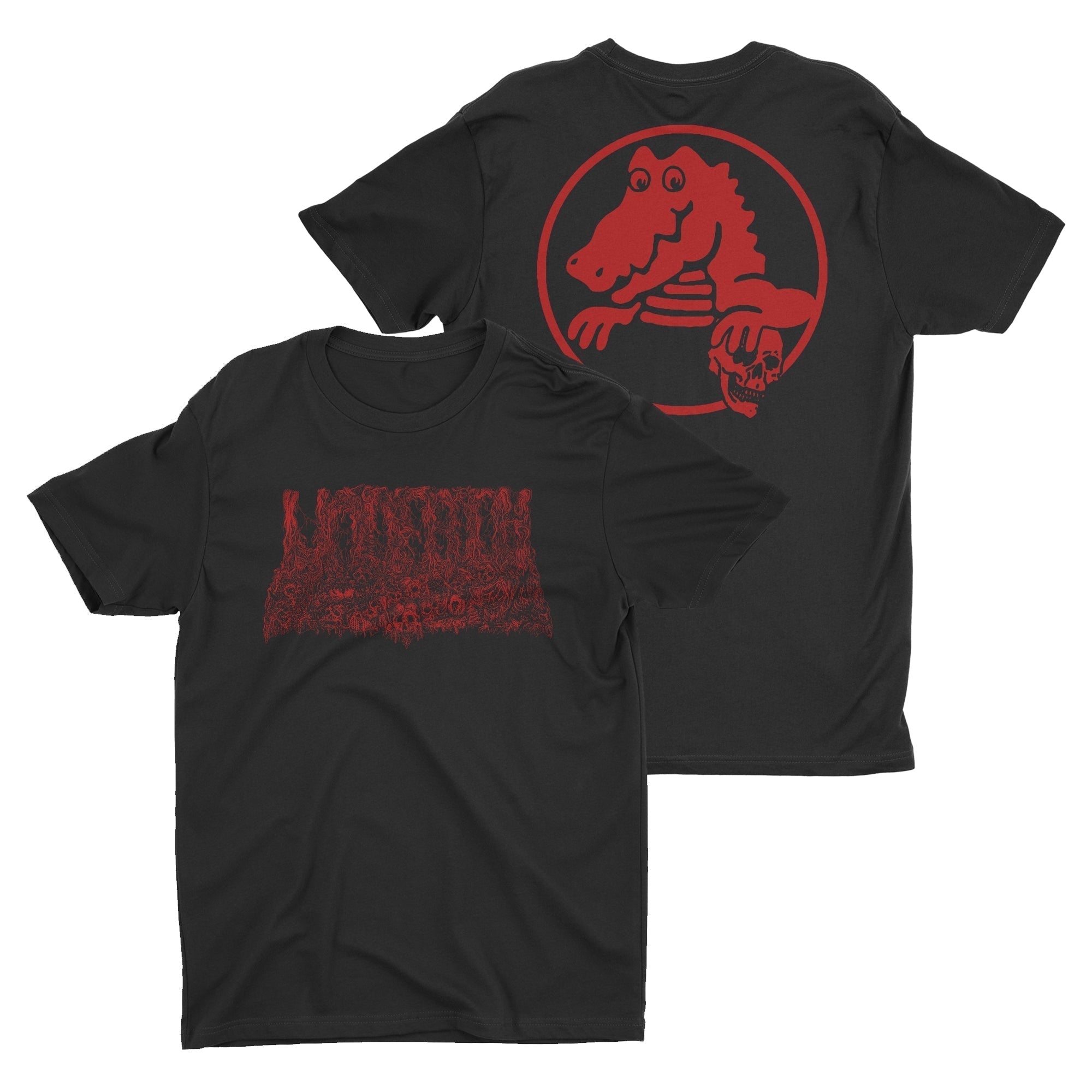 Undeath - Bloody Croc Metal t-shirt Hoodie, Sweatshirt | CoreVibeTees.com (Image 1)