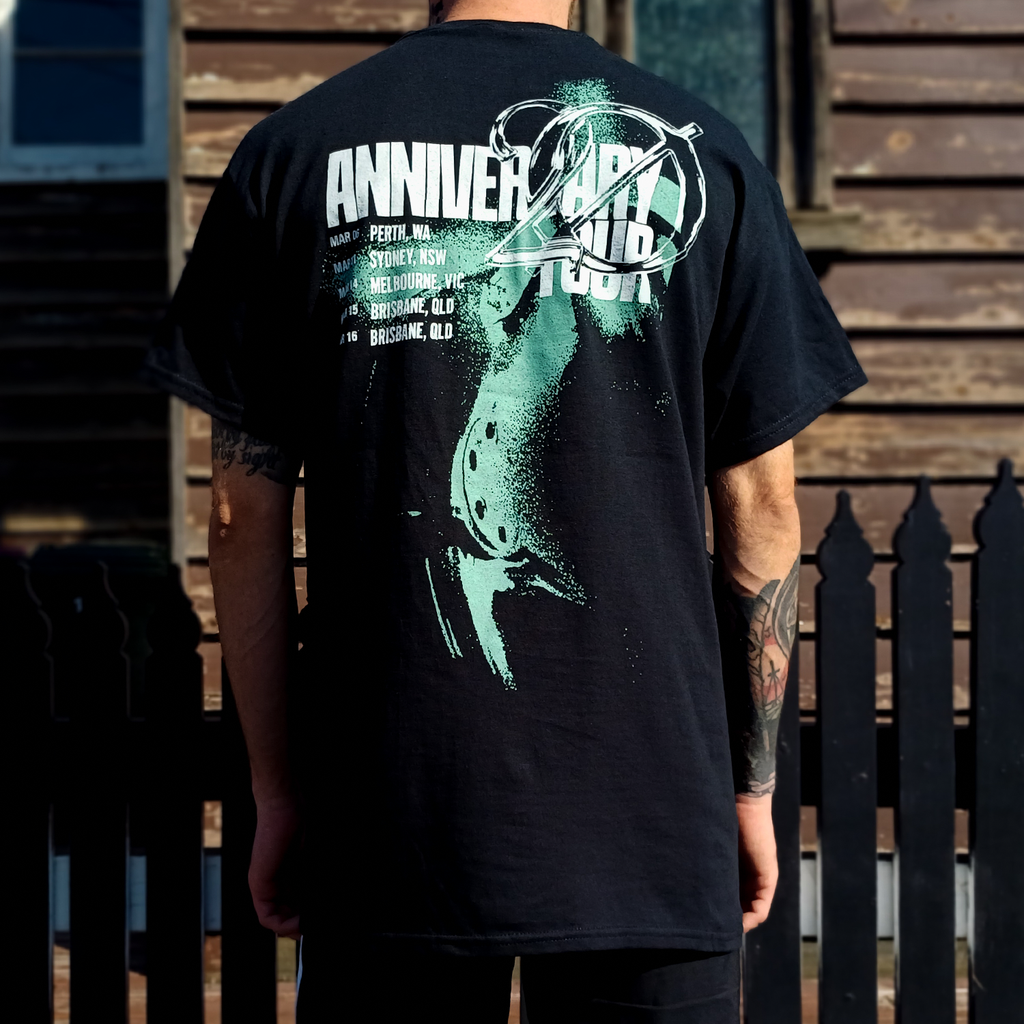 They're Only Chasing Safety 20th Anniv. Tour T-Shirt (Black) Hoodie, Sweatshirt | CoreVibeTees.com (Image 3)