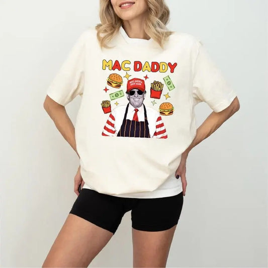 Unisex Trumpp Mac Daddy Shirt, Make America Great Again tee, Trumpp Fries Shirt, Trumpp Support Team Tee