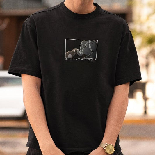 Unisex, Alchemist Anime Shirt, Alphonse And Nina Tucker, Elric Brothers, FMA Edward, FMAB Manga GIFT, Fullmetal Brotherhood Tshirt