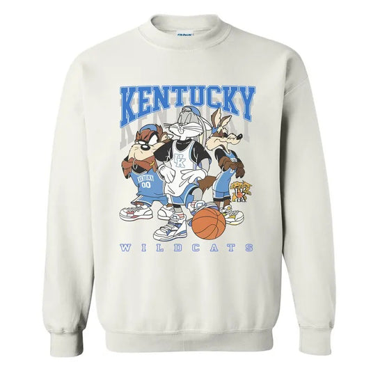 University of Kentucky Wildcats Tournament Champs NCAA Crewneck Sweatshirt, graphic vintage sports sweatshirt shirt for men