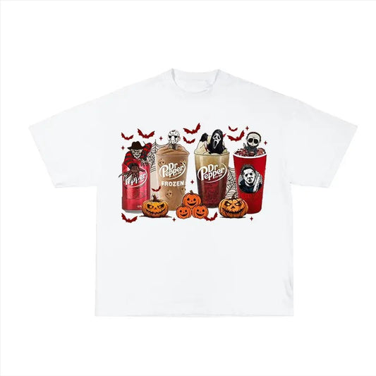 Unleash the Terror! Hell On Terrifiers Scary Clown Halloween Movie Shirt