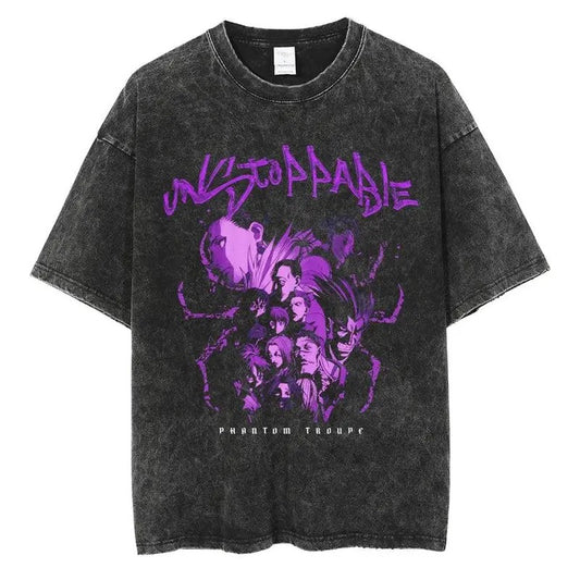 "Unstoppable" Vintage Oversized T Shirt, vintage Anime tees Sweatshirt, Hoodie, Comfort Colors