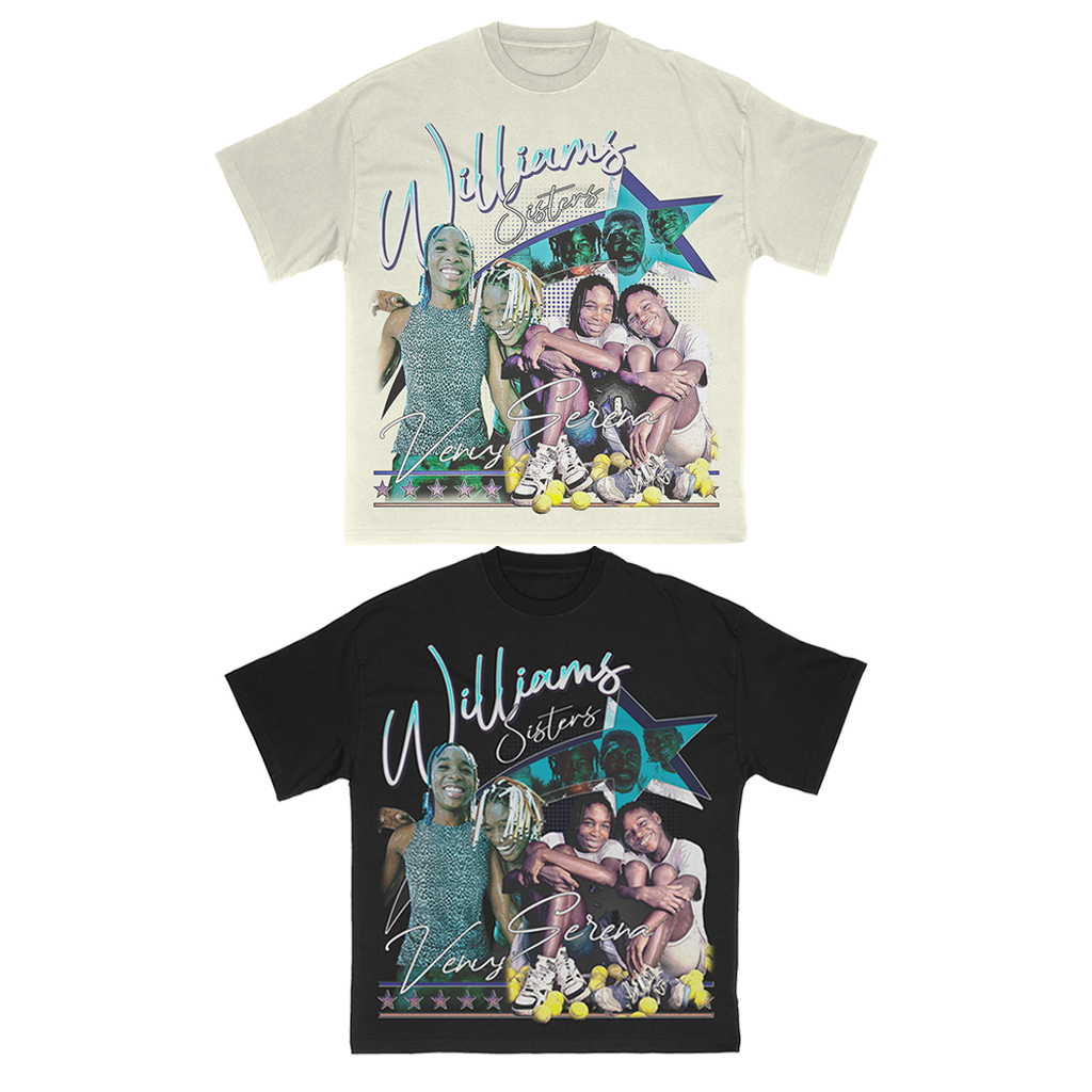 Venus and Serena Tee Hoodie, Sweatshirt | CoreVibeTees.com (Image 2)