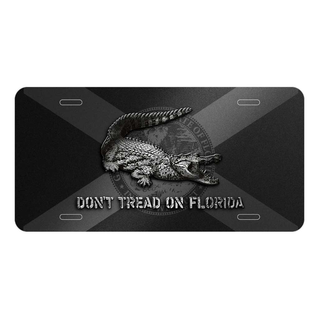 Steel Don't Tread on Florida License Plate T-Shirts, Hoodie, Sweatshirt | CoreVibeTees.com