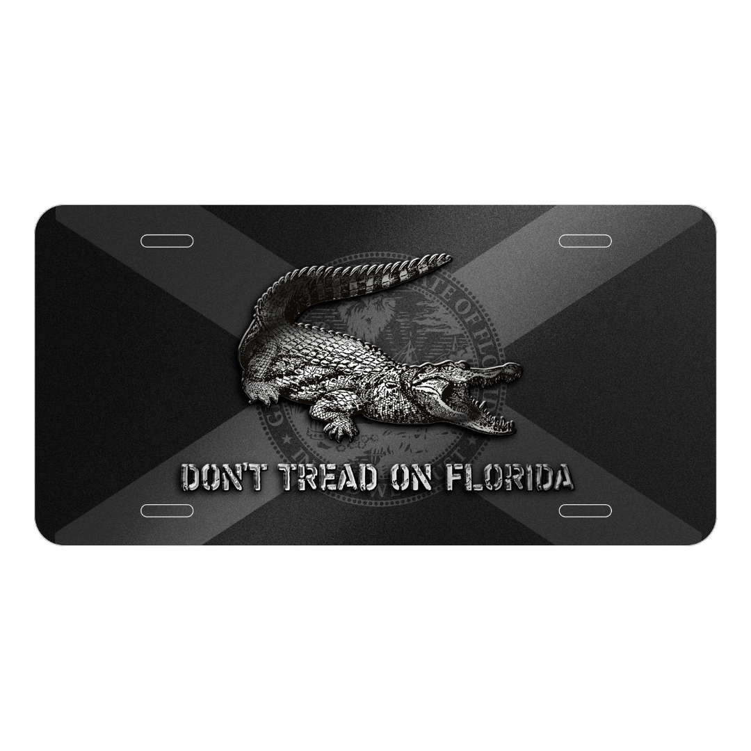 Steel Don't Tread on Florida License Plate T-Shirts, Hoodie, Sweatshirt | CoreVibeTees.com