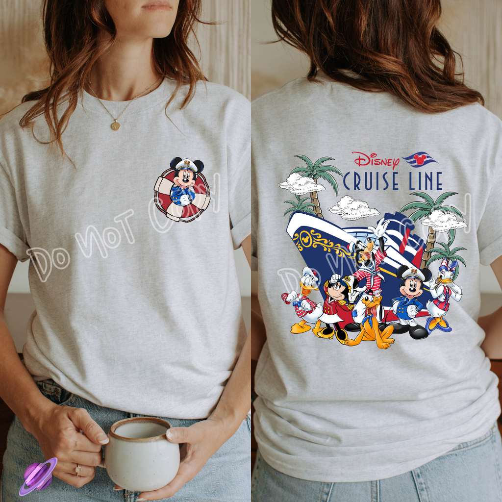 MOUSE CRUISE DOUBLE SIDED TEE Hoodie, Sweatshirt | CoreVibeTees.com (Image 1)