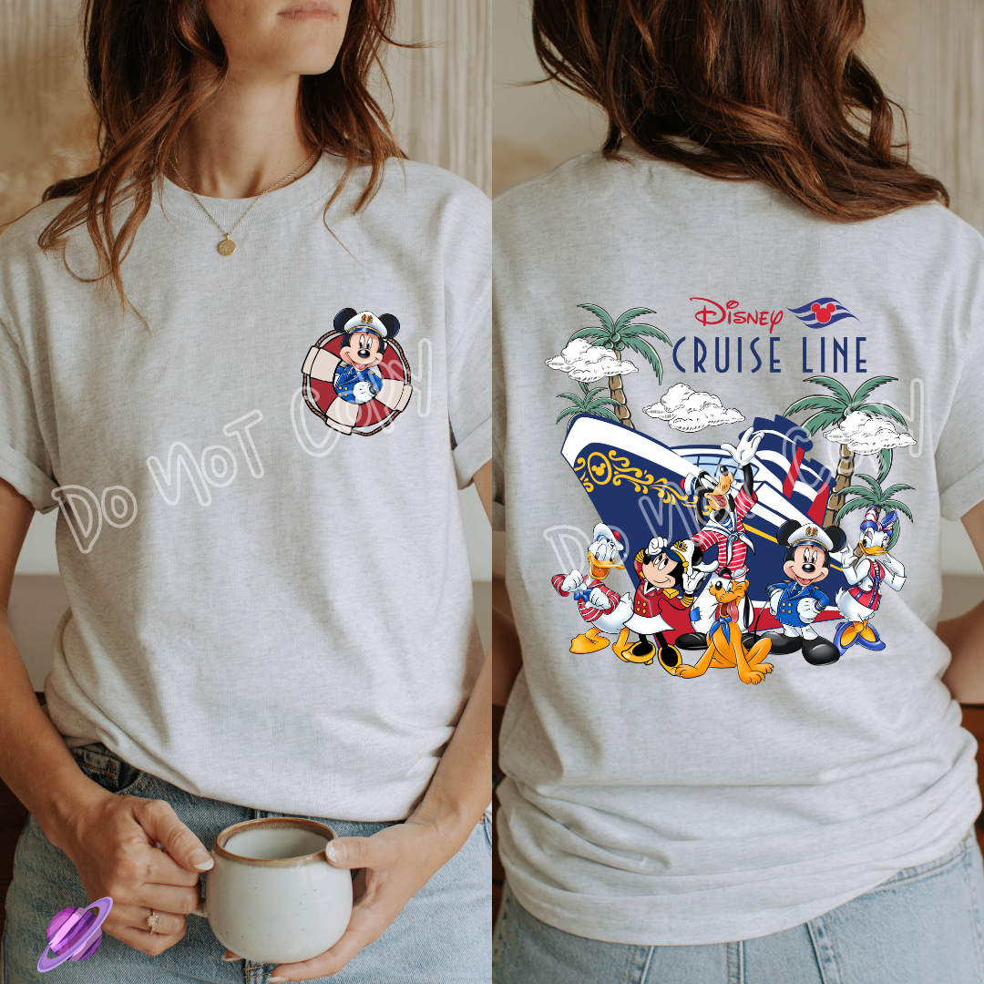 MOUSE CRUISE DOUBLE SIDED TEE Hoodie, Sweatshirt | CoreVibeTees.com (Image 1)