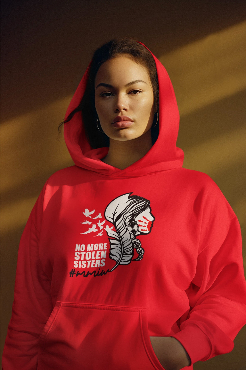 MMIW Feather Hoodie T-Shirts, Sweatshirt | CoreVibeTees.com (Image 2)