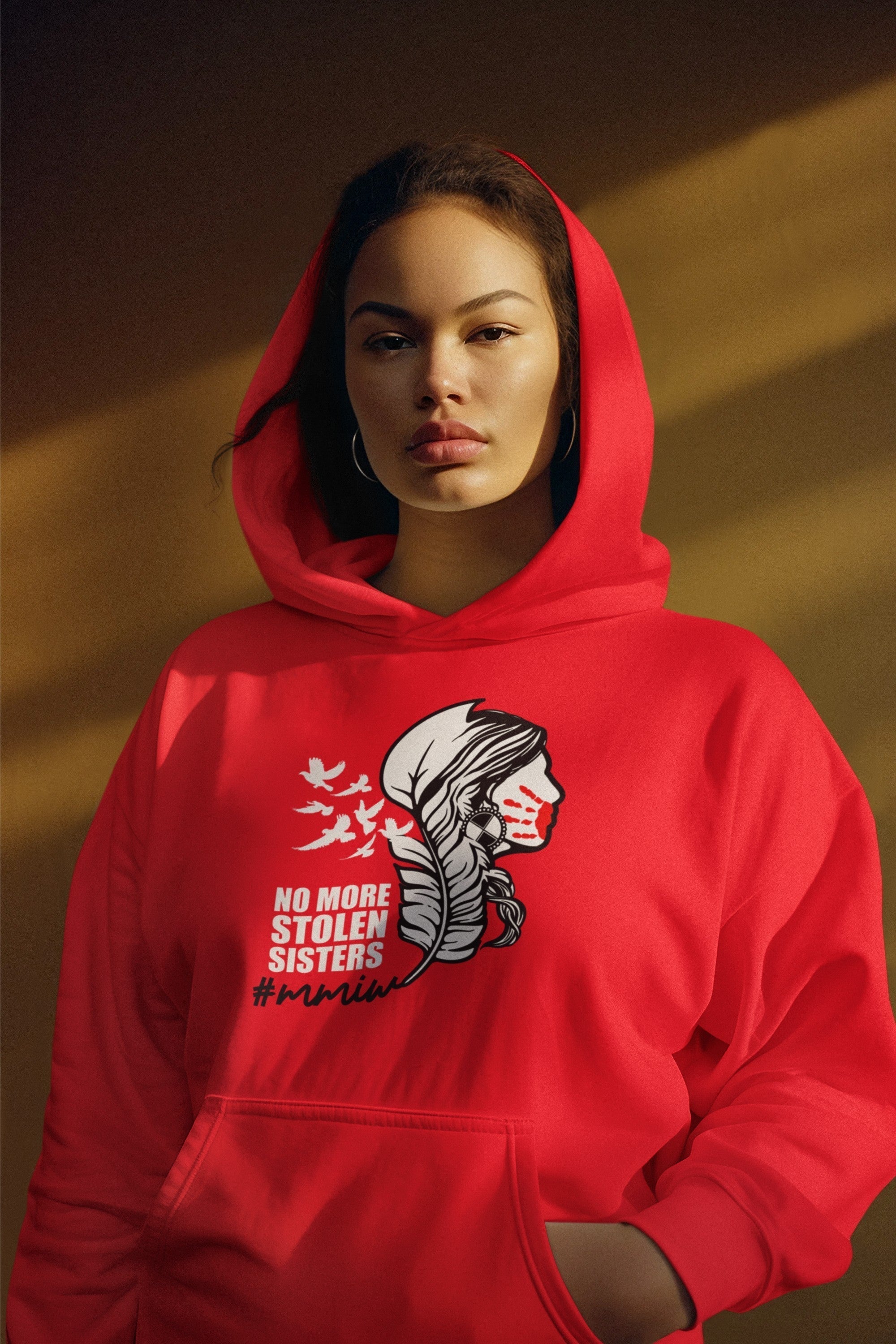 MMIW Feather Hoodie T-Shirts, Sweatshirt | CoreVibeTees.com (Image 2)