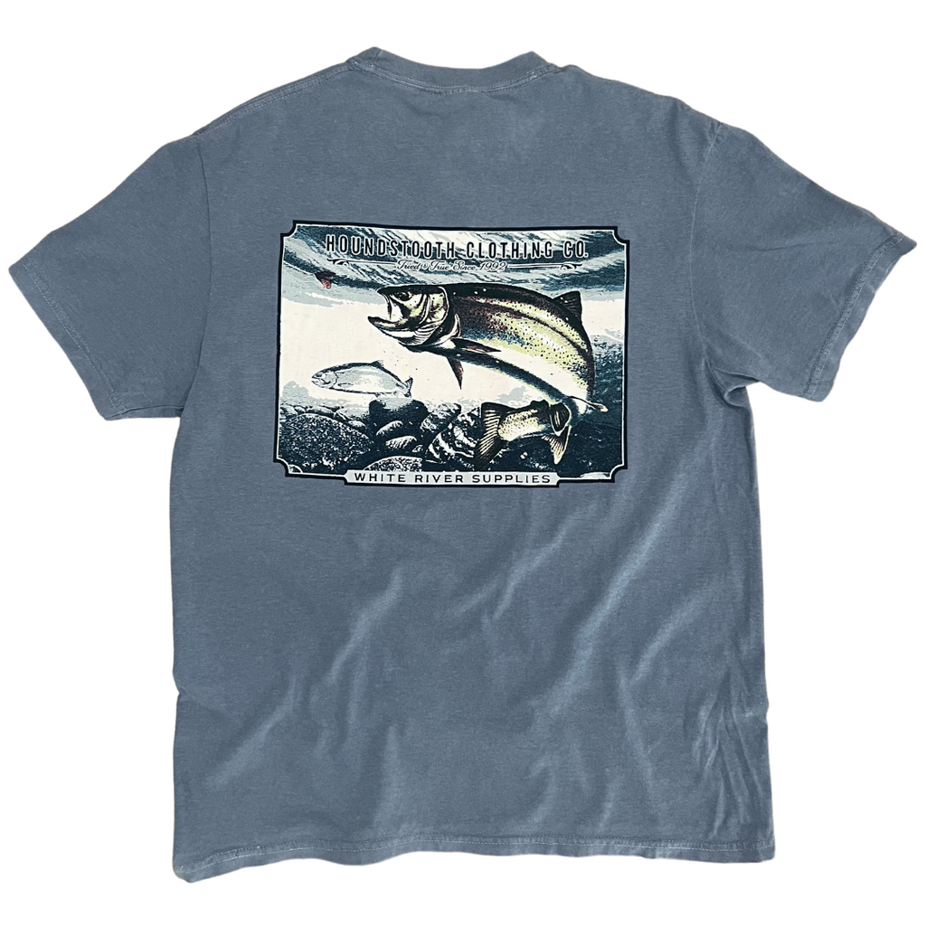 Woodcut Trout T-Shirts, Hoodie, Sweatshirt | CoreVibeTees.com (Image 1)