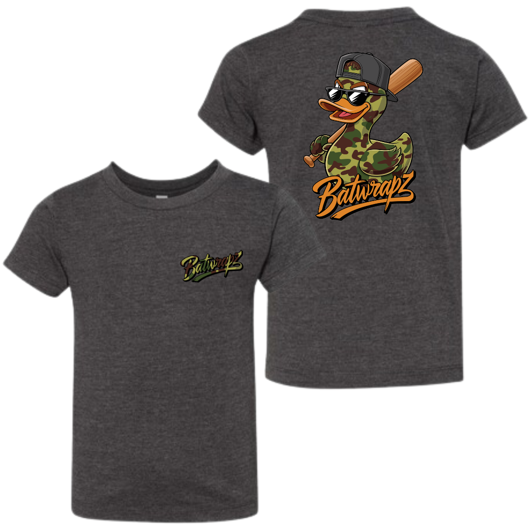 BatWrapz "Camo Duck" Toddler T-Shirt - Gray Hoodie, Sweatshirt | CoreVibeTees.com