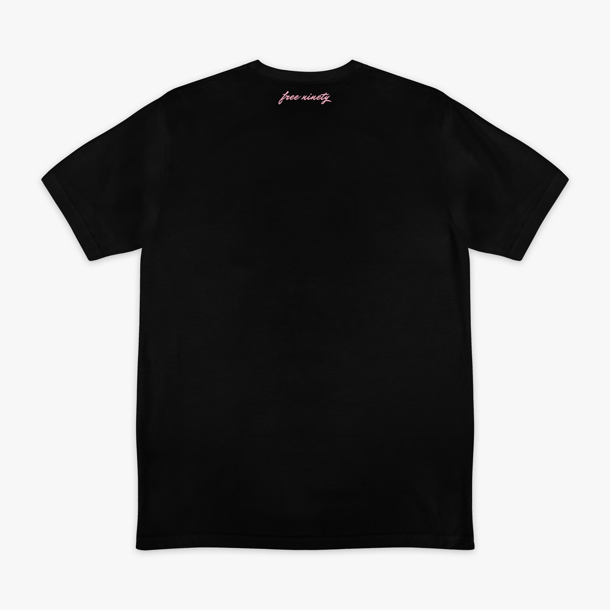 Upside Down Baseball Tee - Black/Pink Hoodie, Sweatshirt | CoreVibeTees.com (Image 2)