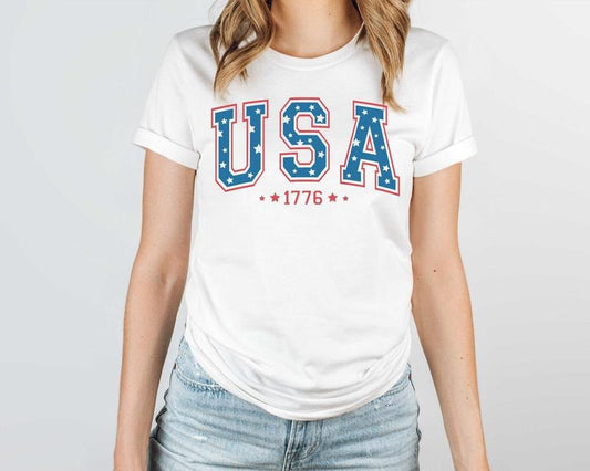 Usa 1776 Shirt Unisex Usa Tshirt Independent Day Gift For Her  sweater and hoodie