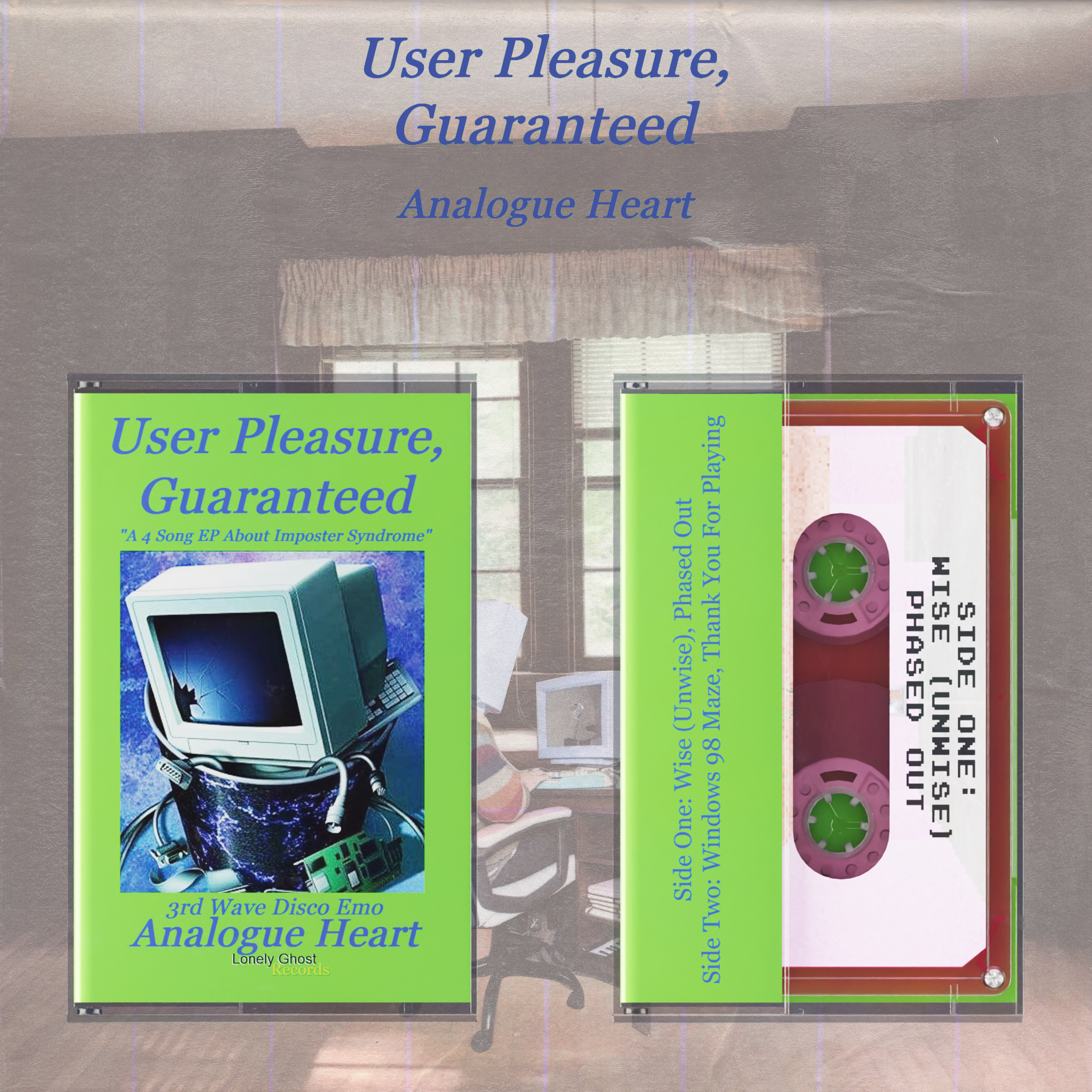 Analogue Heart - User Pleasure Guaranteed Red Cassette T-Shirts, Hoodie, Sweatshirt | CoreVibeTees.com