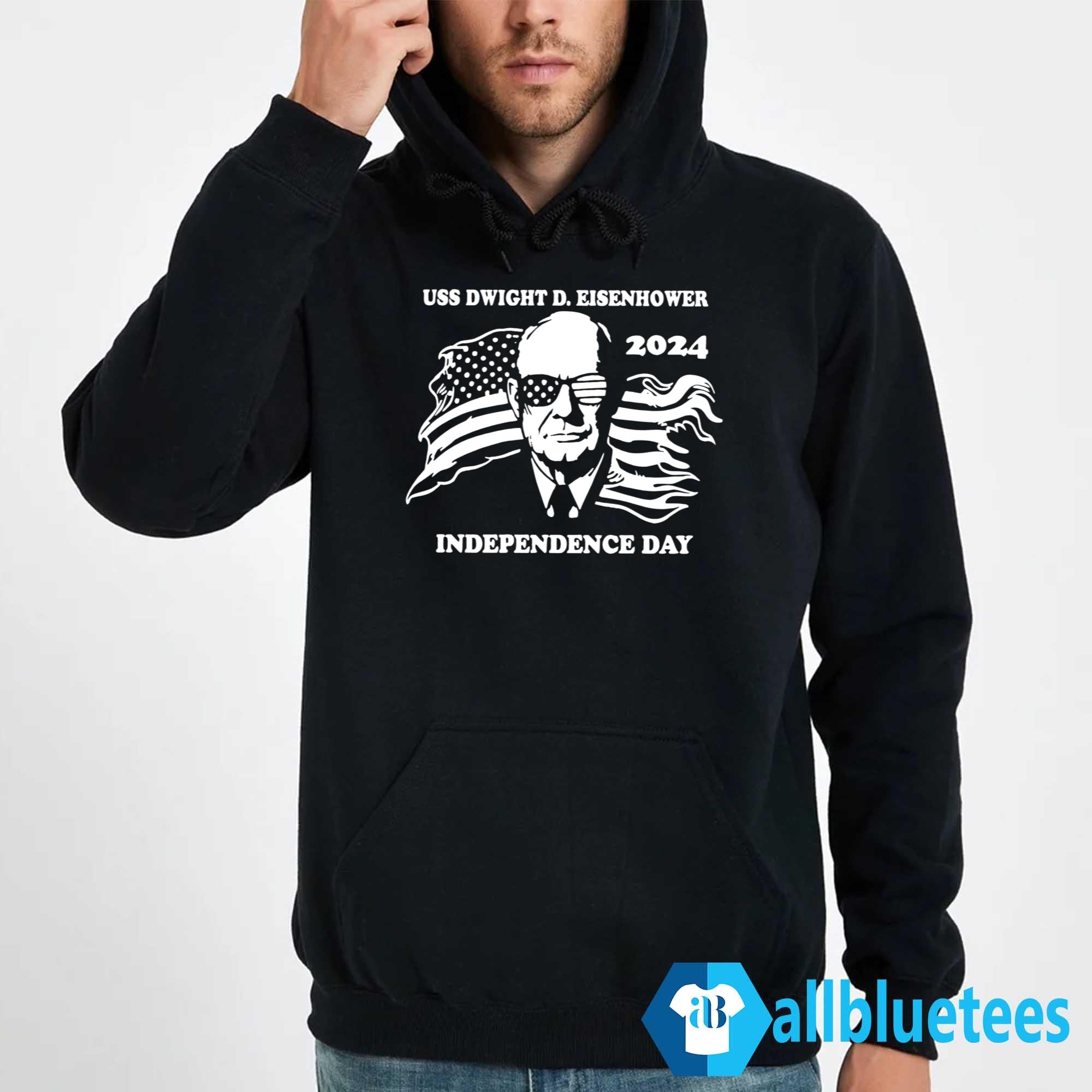 USS Dwight D. Eisenhower Independence Day 2024 Shirt