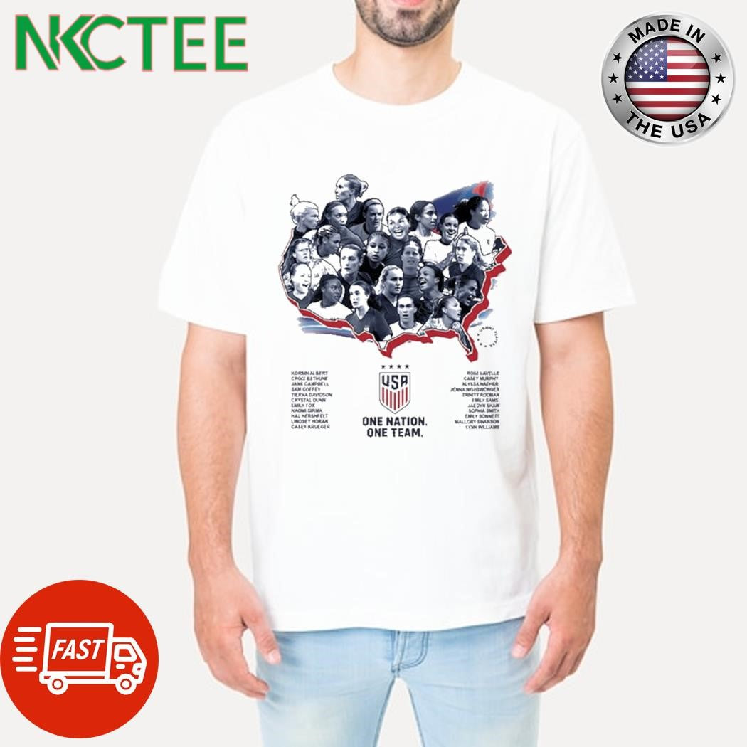 Uswnt 2024 Road To Paris Roster Shirt