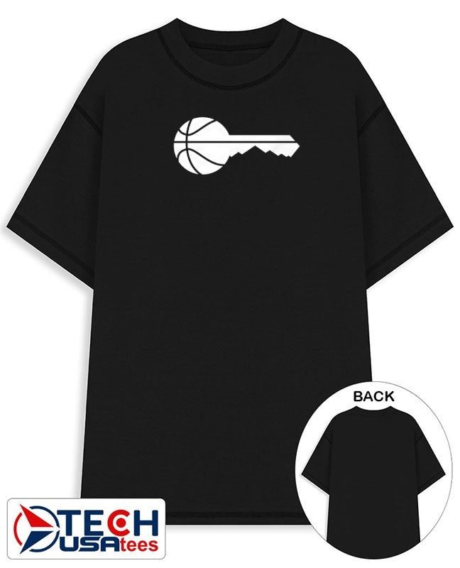 Utah Jazz Basketball key logo shirt