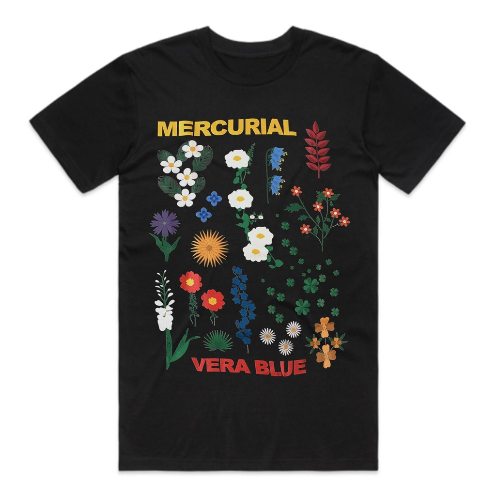 Mercurial Flowers T-shirt (Black) Hoodie, Sweatshirt | CoreVibeTees.com