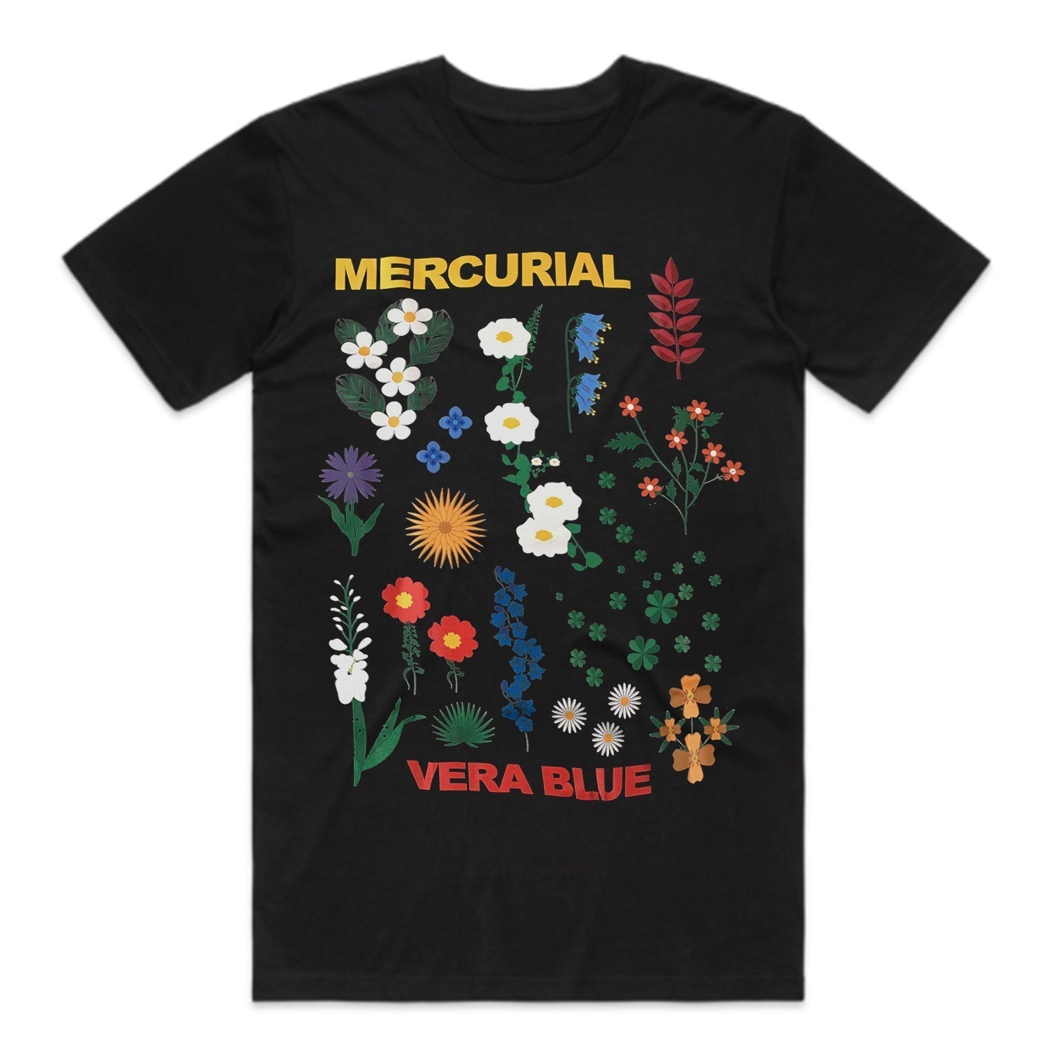 Mercurial Flowers T-shirt (Black) Hoodie, Sweatshirt | CoreVibeTees.com