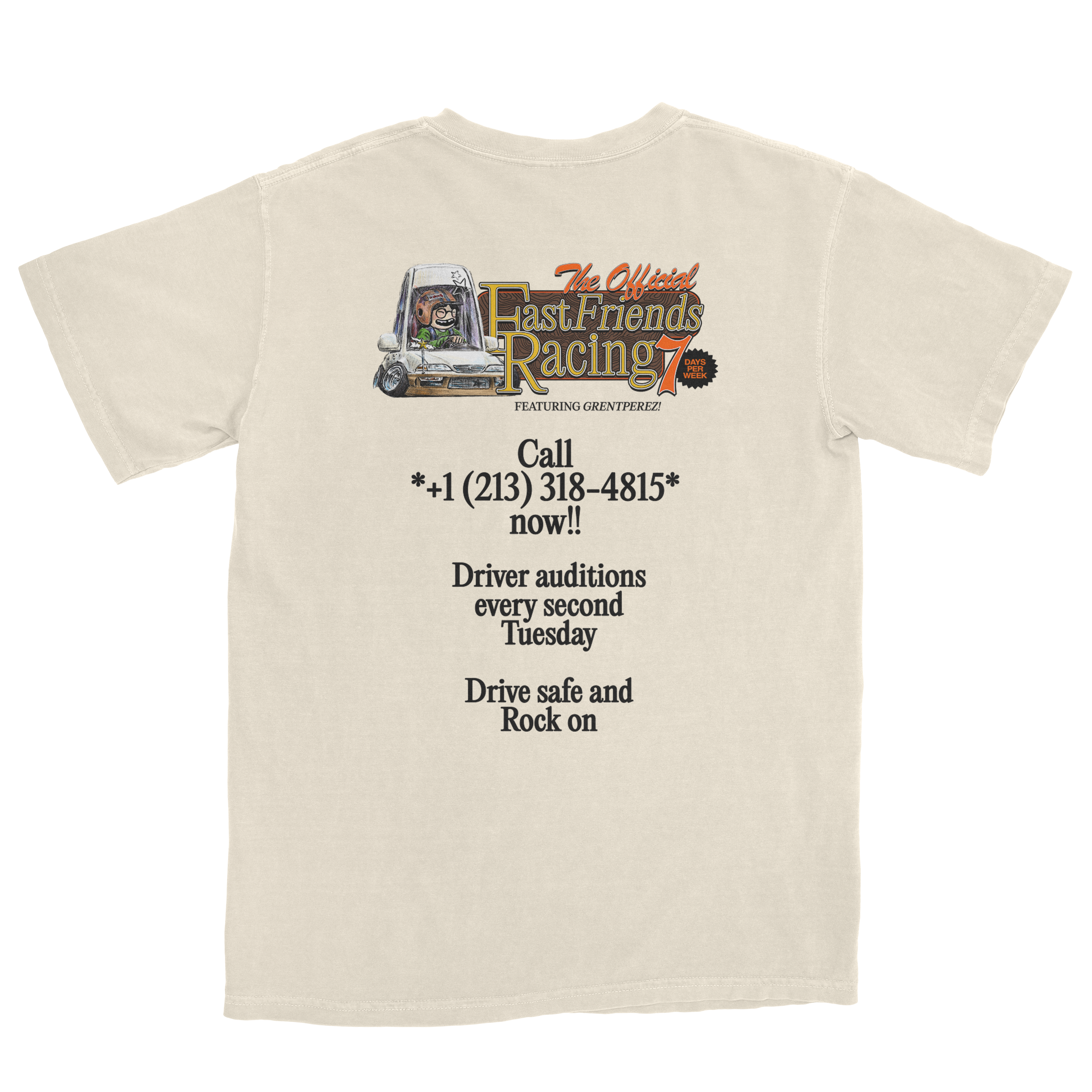grentperez x Fast Friends Racing Tee Hoodie, Sweatshirt | CoreVibeTees.com (Image 2)