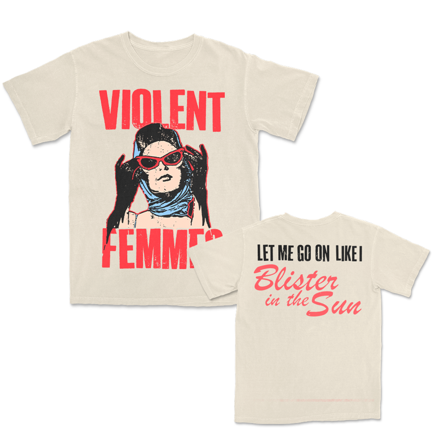 Blister In The Sun T-Shirt (Ivory) Hoodie, Sweatshirt | CoreVibeTees.com